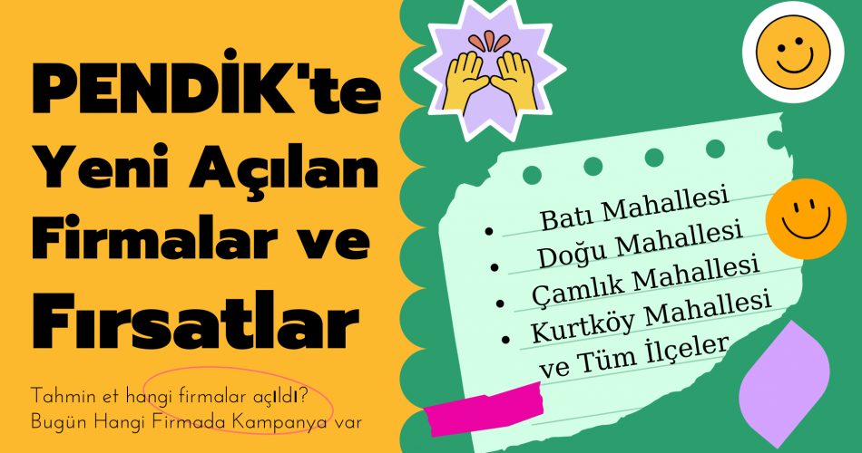 Pendikli Firmalar!