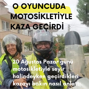 motosiklet kazası