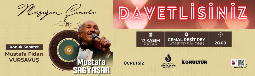 Mustafa Sağyaşar konser