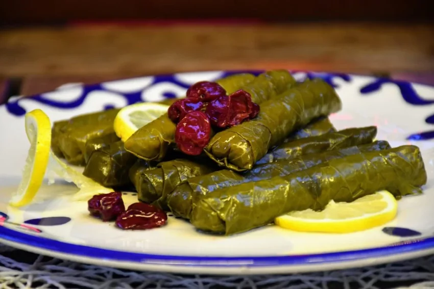 Vişneli Yaprak Sarma (Zeytinyağlı)