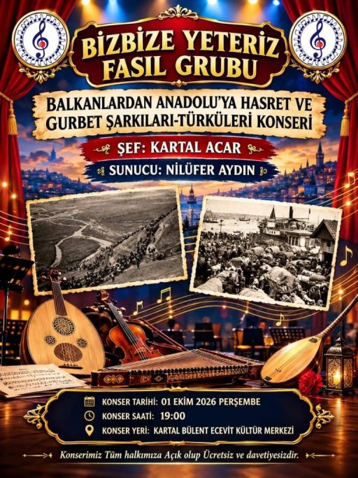 Bizbize yeteriz fasıl grubu ekim 2026 konseri